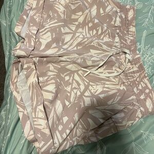 White and Cream Lulu Shorts